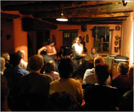 Live Flamenco performance in local bar